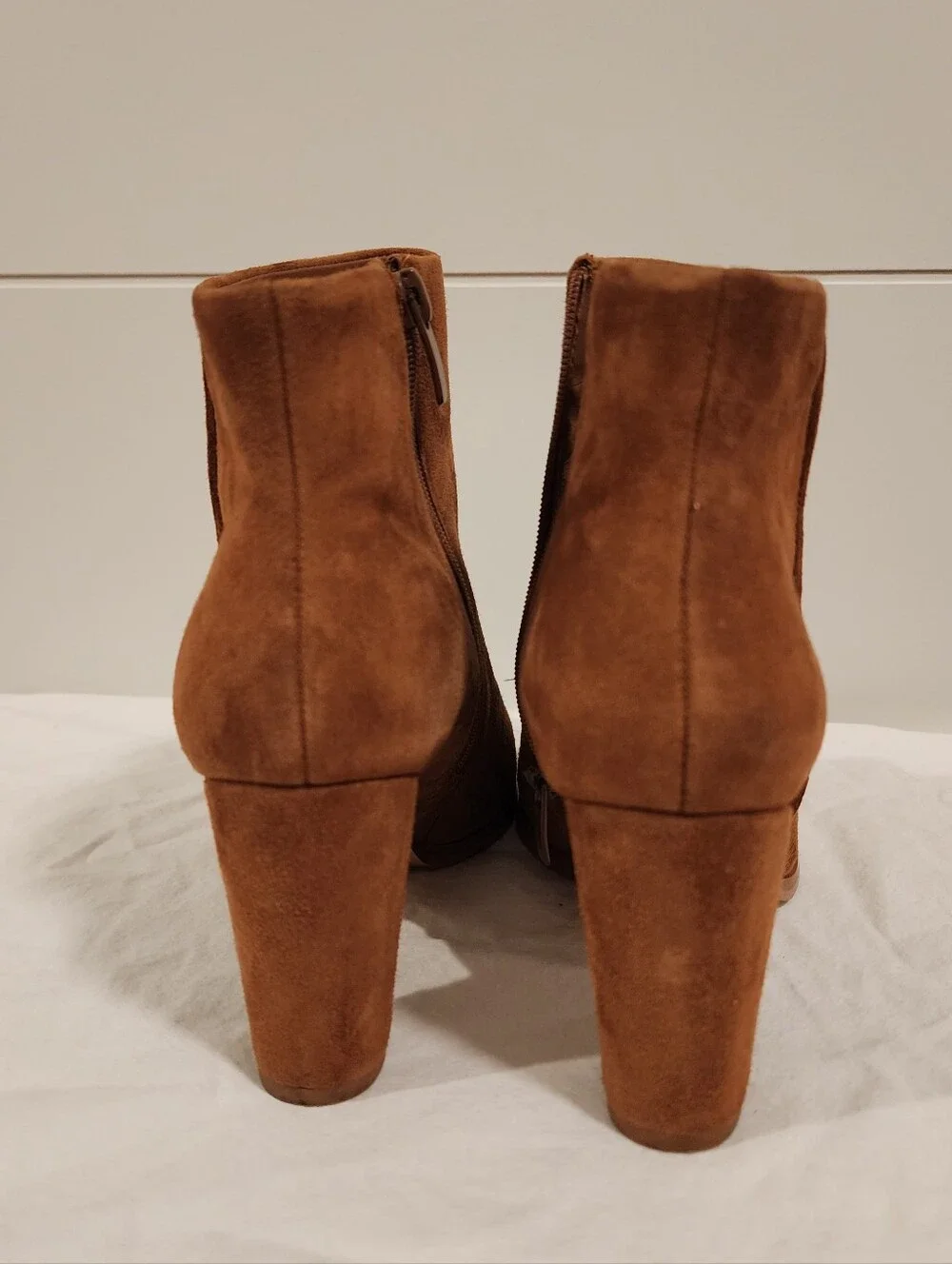 Clarks Kaylin Fern Womens Brown Suede Ankle & Booties Boots